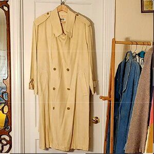1970's Bigi Cupro Trenchcoat